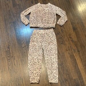 Cat & Jack Pink Leopard Pajama Set
